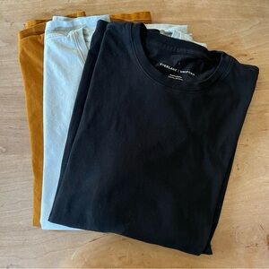 Lot of 3 Everlane Men’s uniform t-shirts